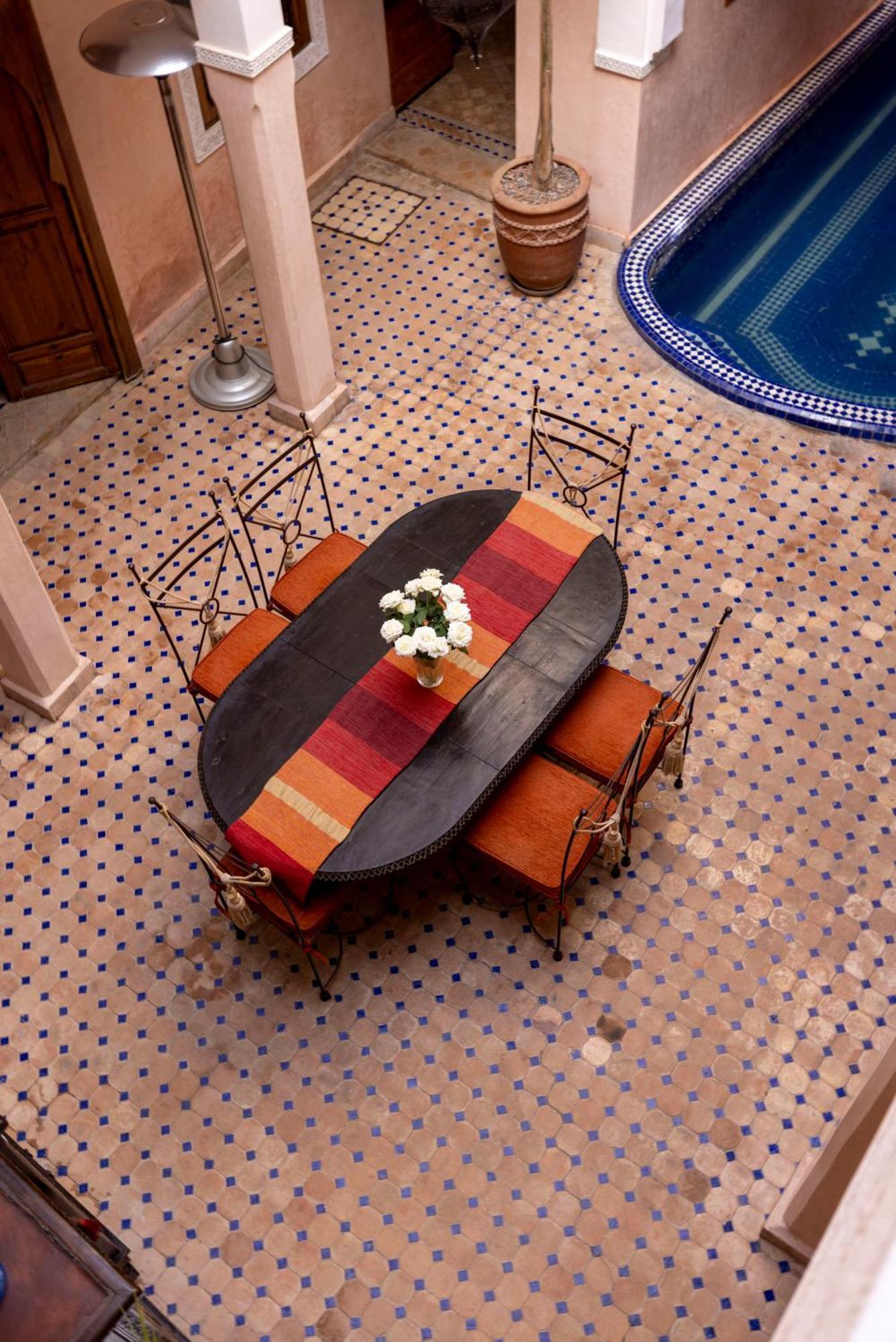 Riad Arbre Bleu Marrakesh Bagian luar foto